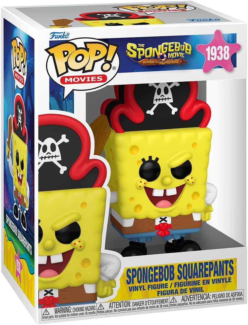 Funko Pop! Bob Esponja Movie - Bob Esponja Pirata #1938
