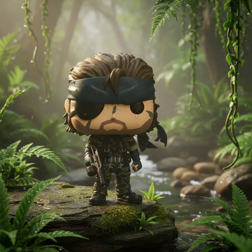Funko Pop! Metal Gear Solid 3 - Naked Snake #1159 Exclusivo