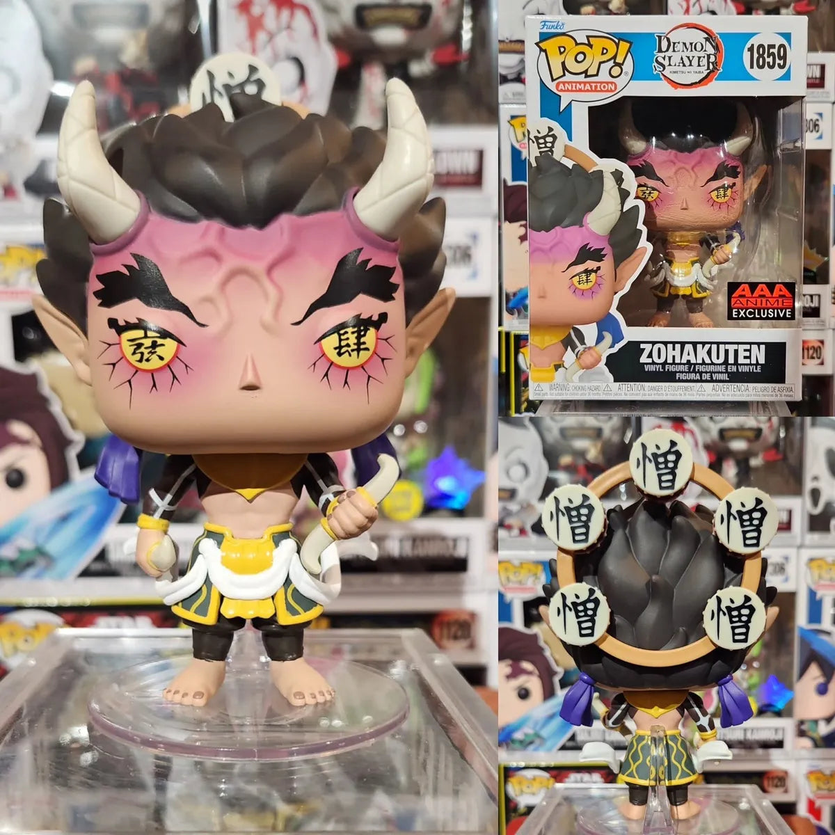 Funko Pop! Demon Slayer - Zohakuten #1859 AAA