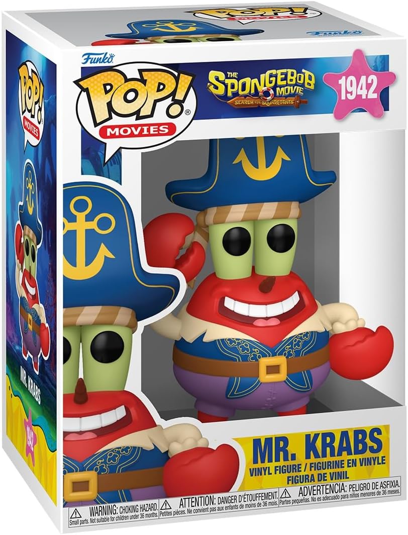 Funko Pop! Bob Esponja The Movie - Don Cangrejo #1942