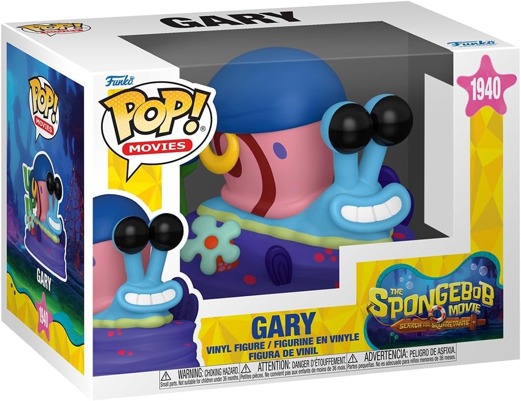 Funko Pop! Bob Esponja The Movie - Gary #1940