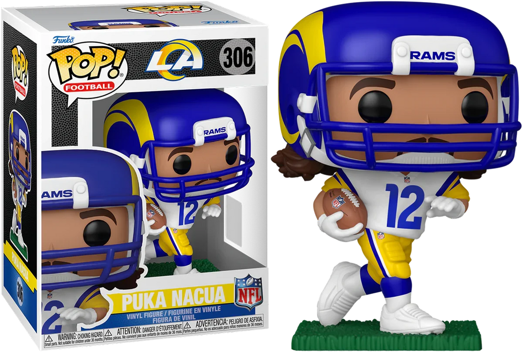 Funko Pop! Nfl Rams - Puka Nacua #306
