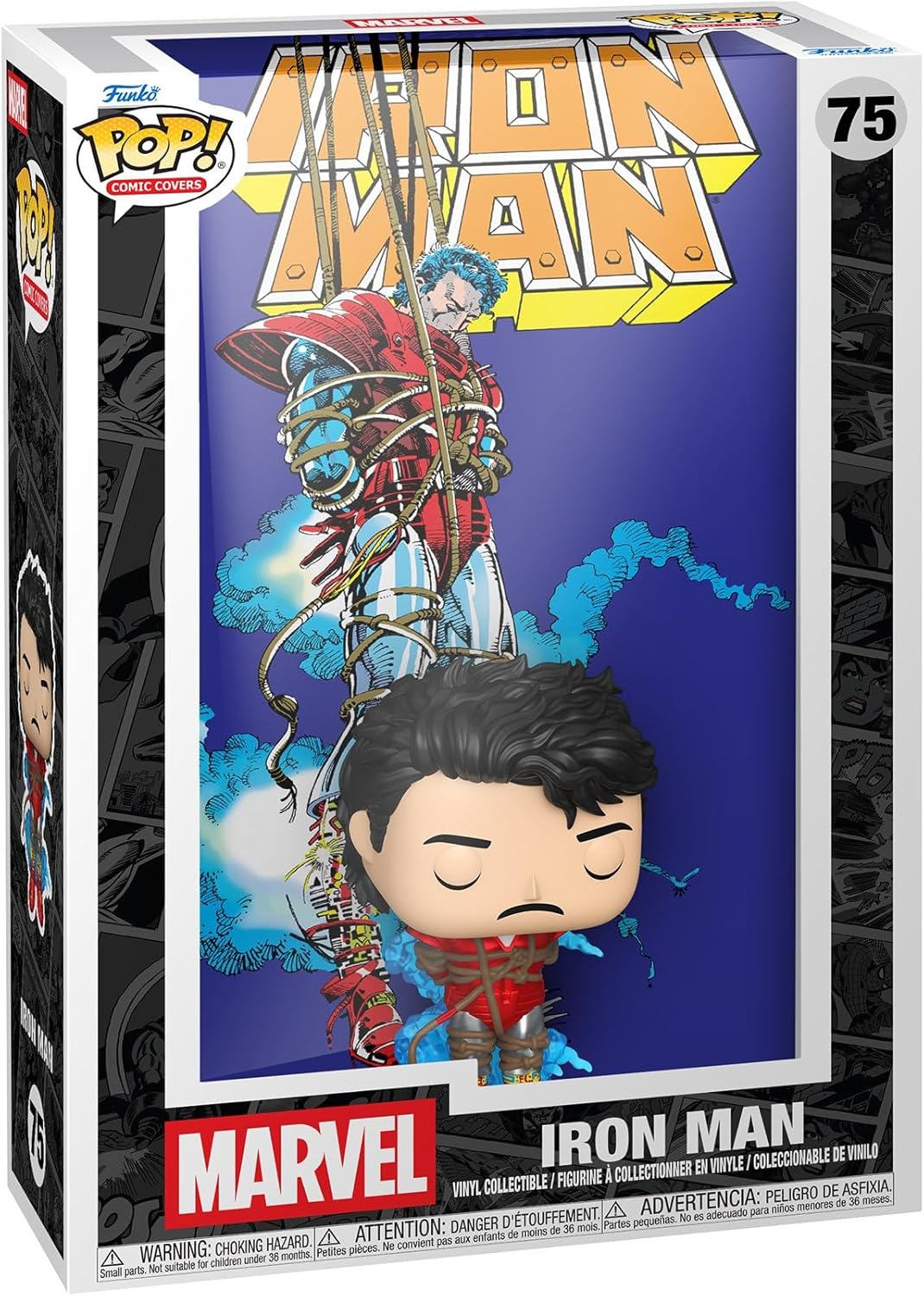 Funko Pop! Comic Cover Marvel- Iron Man '68 #75