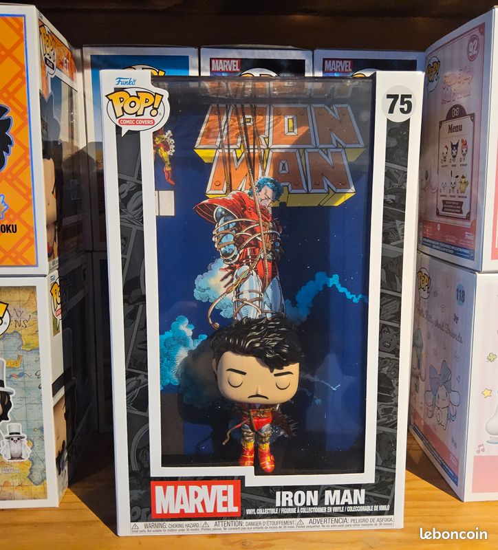 Funko Pop! Comic Cover Marvel- Iron Man '68 #75