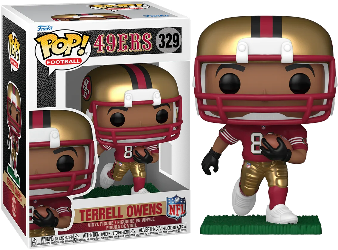 Funko Pop! Nfl San Francisco 49ers - Terrell Owens #329