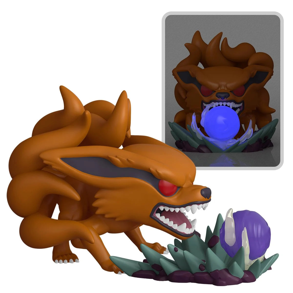 Funko Pop! Deluxe: Naruto - Kurama Bijuu Dama #2118 Glow