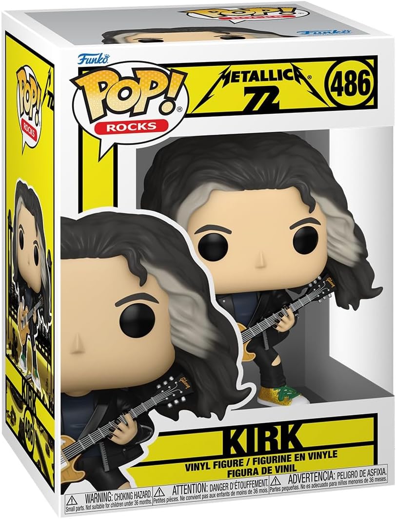 Funko Pop! Metallica 72 Seasons - Kirk Hammett #486