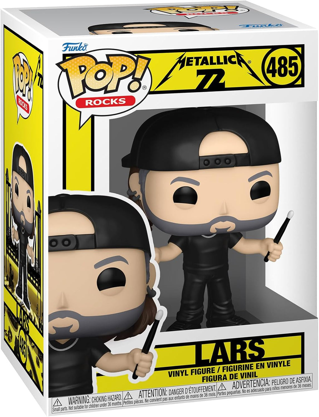 Funko Pop! Metallica 72 Seasons - Lars Ulrich #485