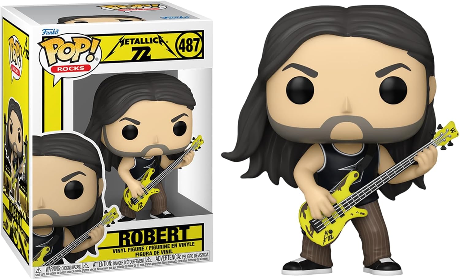 Funko Pop! Metallica 72 Seasons - Robert Trujillo #487