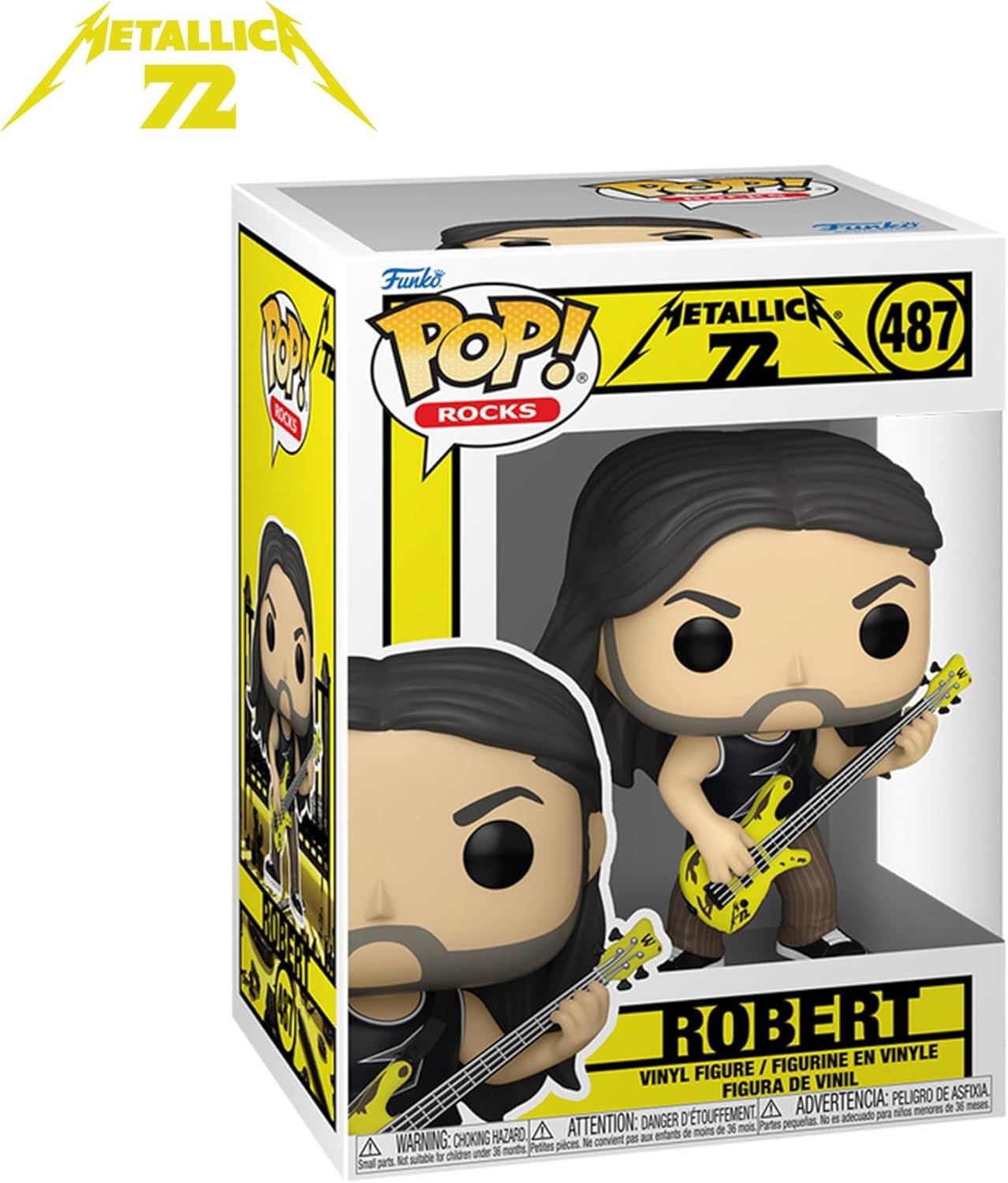 Funko Pop! Metallica 72 Seasons - Robert Trujillo #487