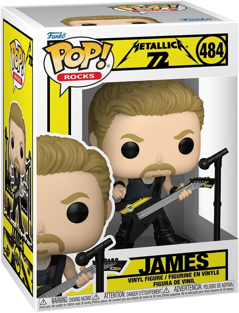 Funko Pop! Metallica 72 Seasons - James Hetfield #484