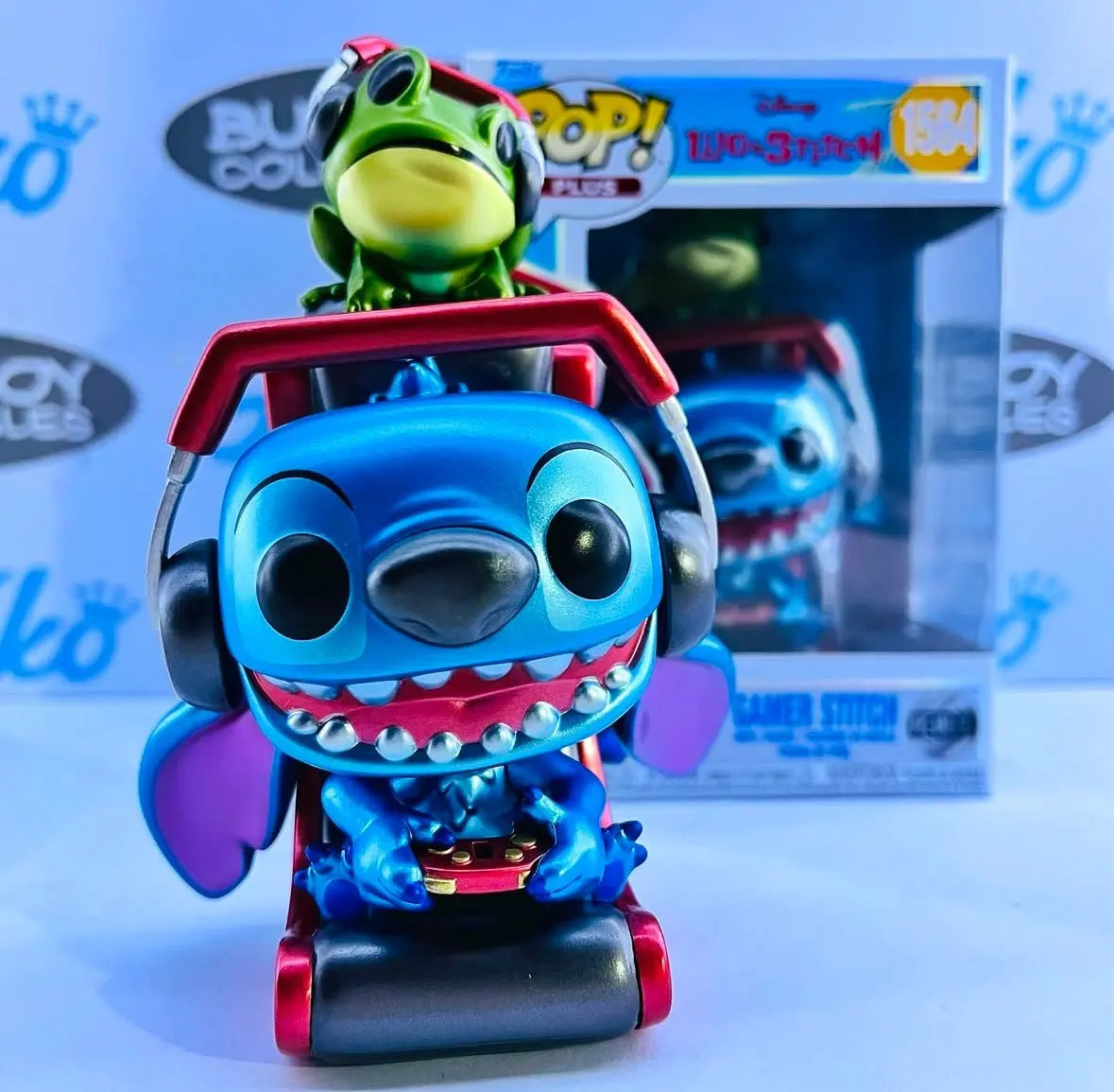 Funko Pop! Plus Lilo Y Stitch - Gamer Stitch #1564 Metalico