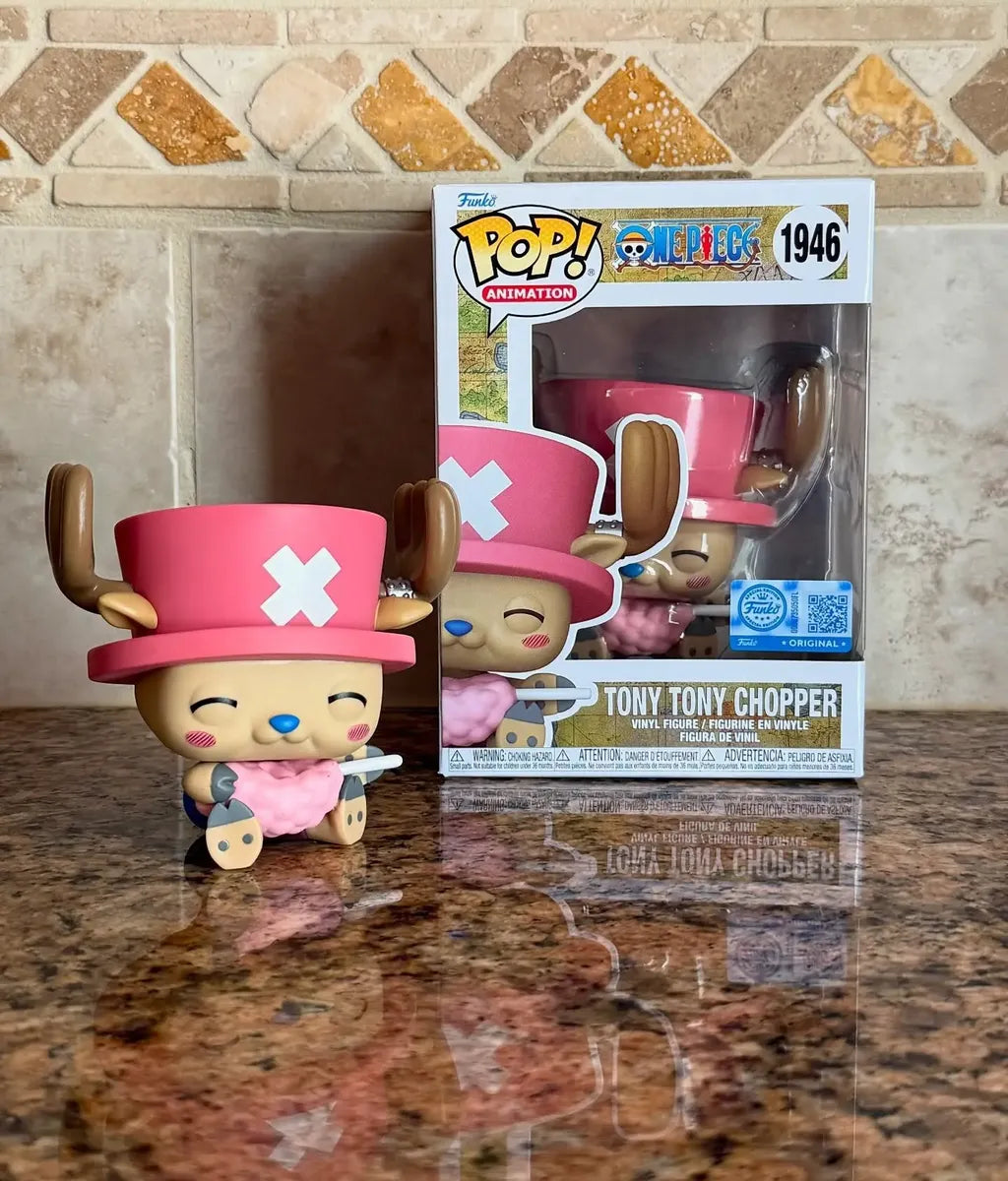 Funko Pop! One Piece - Chopper Con Algodon De Azucar #1946