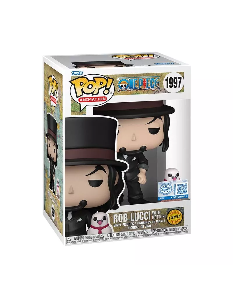 Funko Pop! One Piece - Rob Lucci With Hattori #1997 Chase