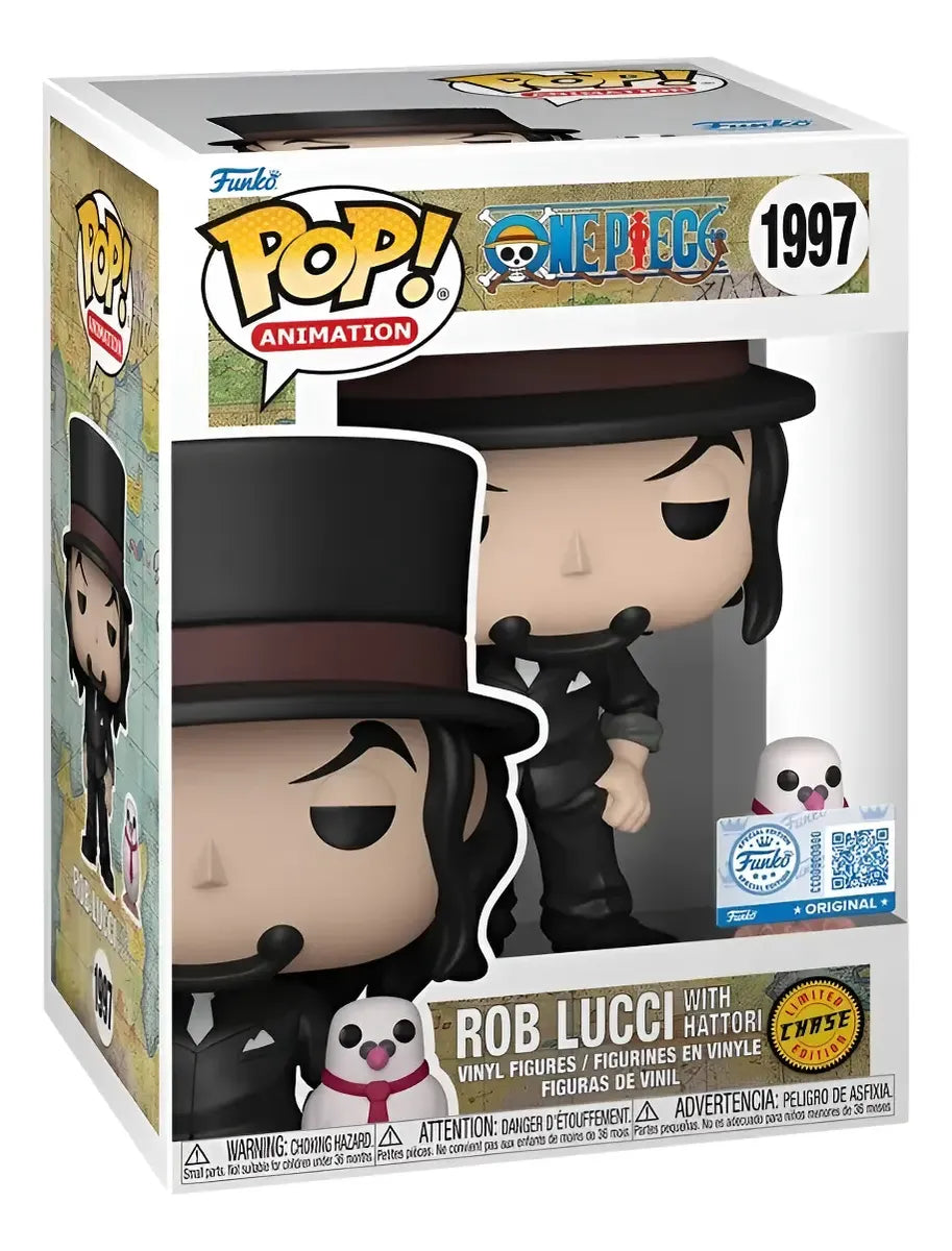 Funko Pop! One Piece - Rob Lucci With Hattori #1997 Chase
