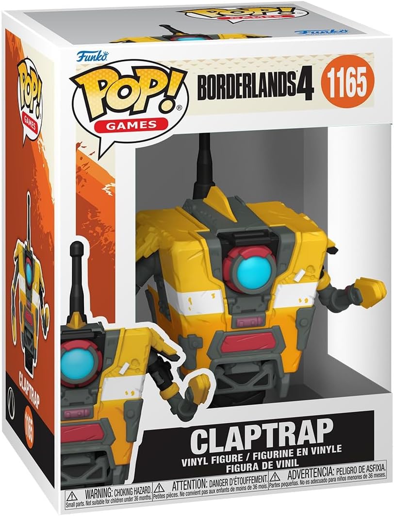 Funko Pop! Games Borderlands 4 - Claptrap #1165