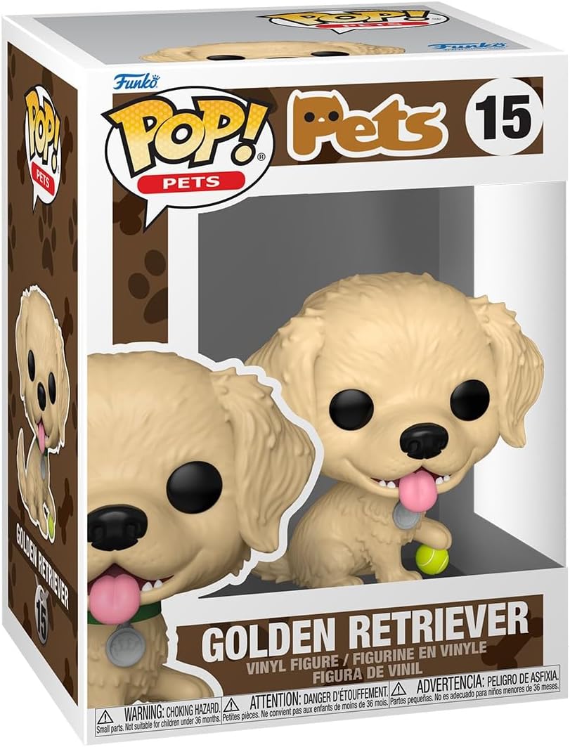 Funko Pop! Pets: Mascotas - Golden Retriever #15