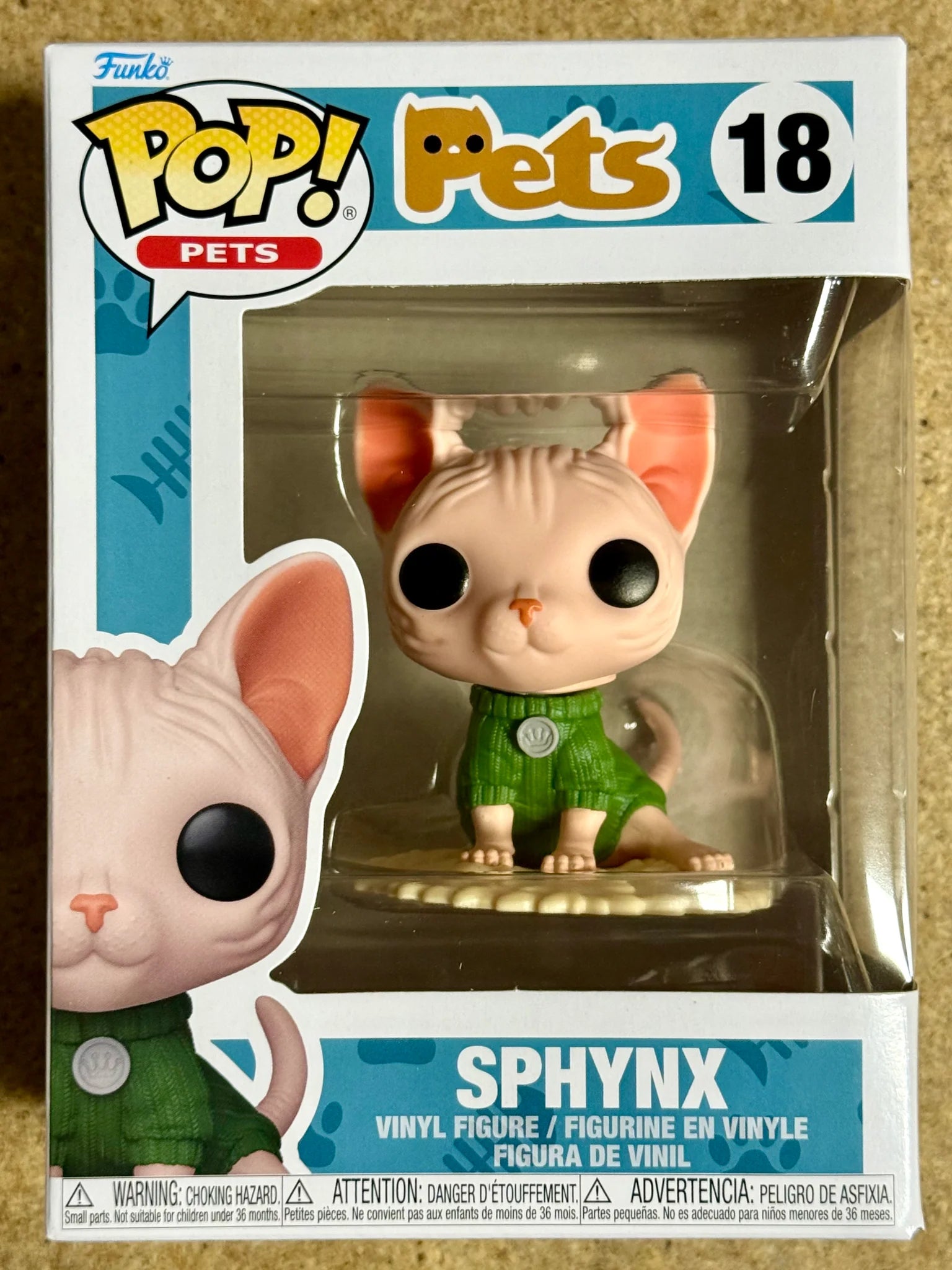 Funko Pop! Pets: Masctoas - Gato Egipcio #18