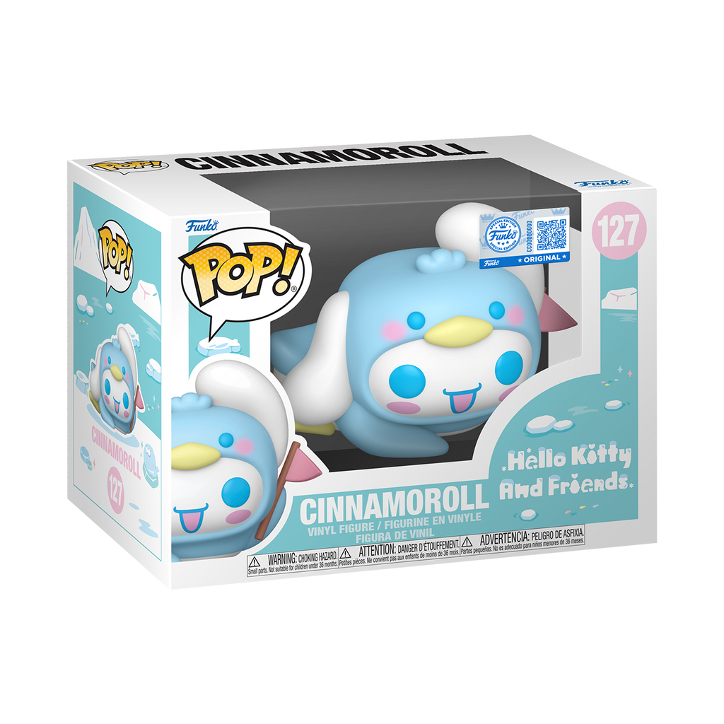 Funko Pop! Hello Kitty - Cinnamoroll As Penguin Winter #127 Exclusivo