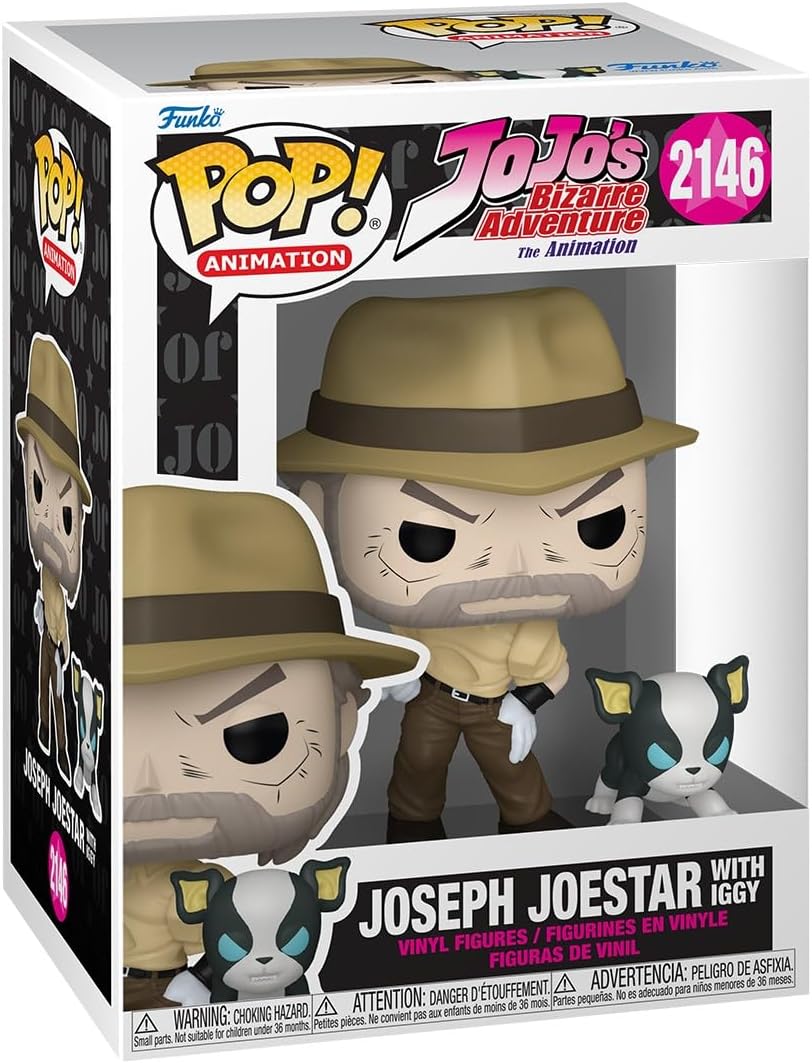 Funko Pop! Jojos Bizarre Adventure - Joseph Y Iggy #2146