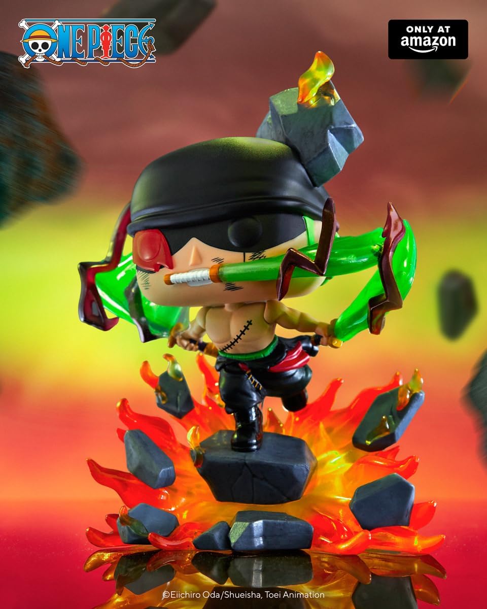 Funko Pop! Premium: One Piece - Zoro King Of Hell #2151 Exclusivo