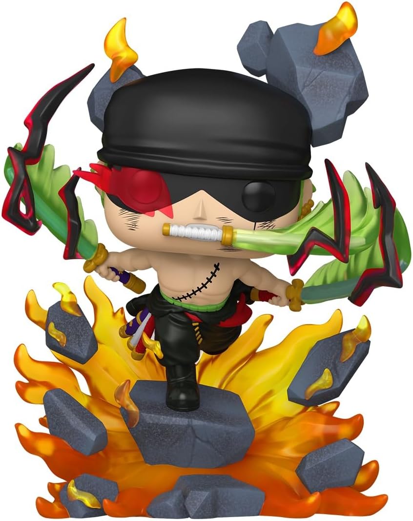 Funko Pop! Premium: One Piece - Zoro King Of Hell #2151 Exclusivo