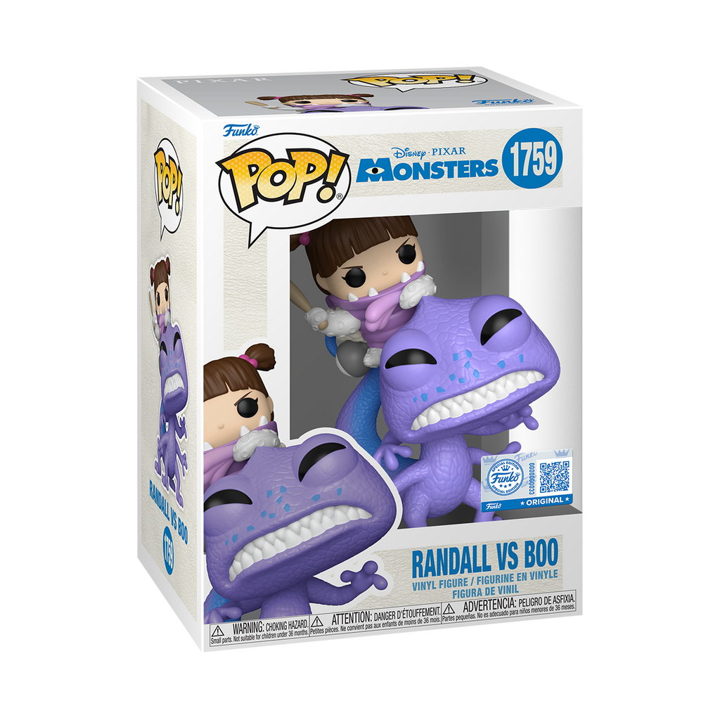 Funko Pop! Monsters Inc - Randall Vs Boo #1759 Standard Exclusivo