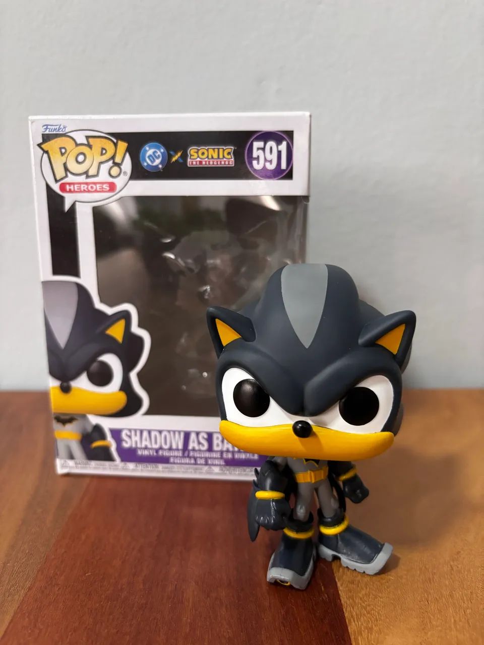 Funko Pop! Sonic X Dc - Shadow As Batman #591 Exclusivo