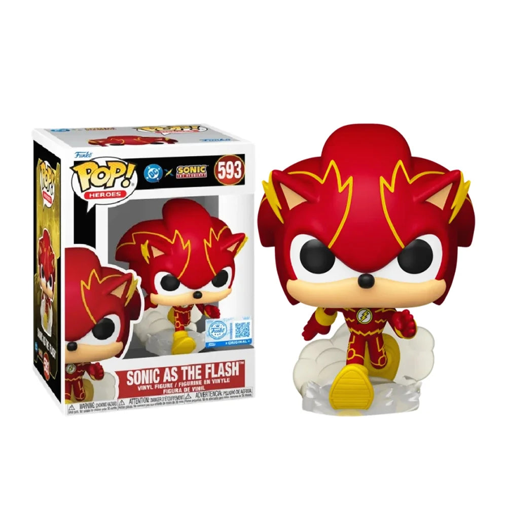 Funko Pop! Sonic X Dc - Sonic As Flash #593 Exclusivo