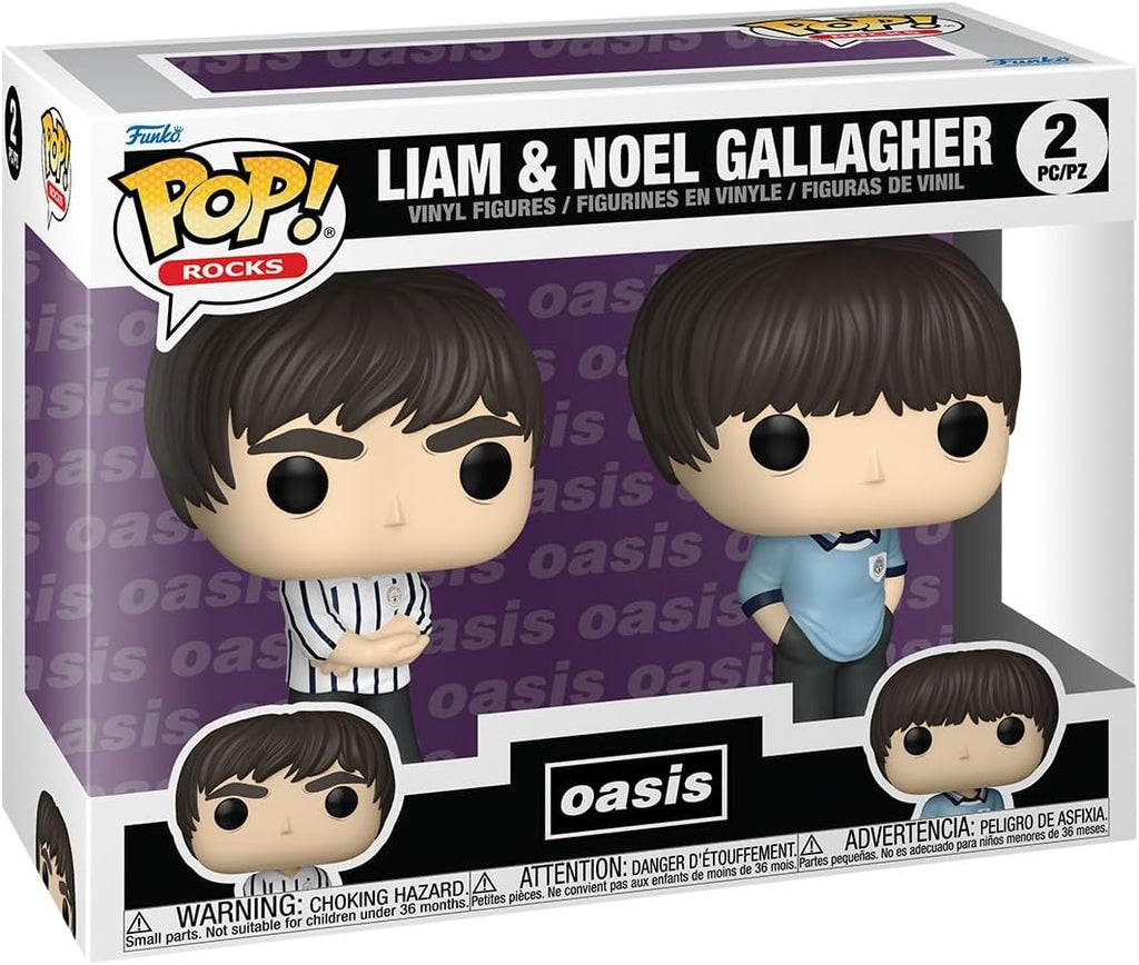 Funko Pop! Oasis 2 Pack - Liam and Noel Gallagher