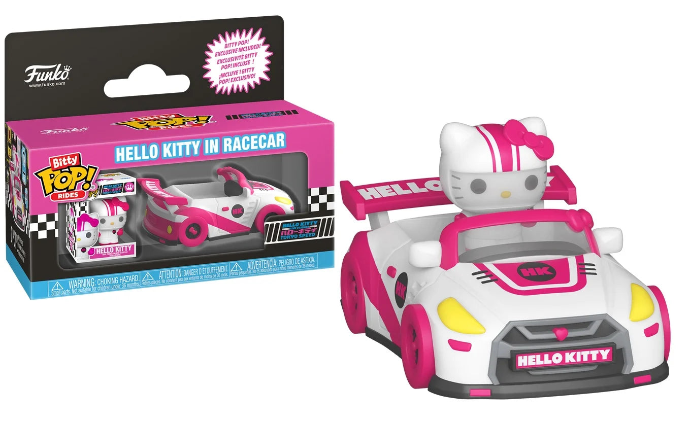 Funko Pop! Bitty Rides - Hello Kitty In Racecar