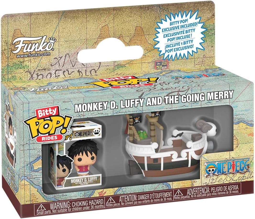 Funko Pop! Bitty Rides One Piece - Luffy With Going Merry