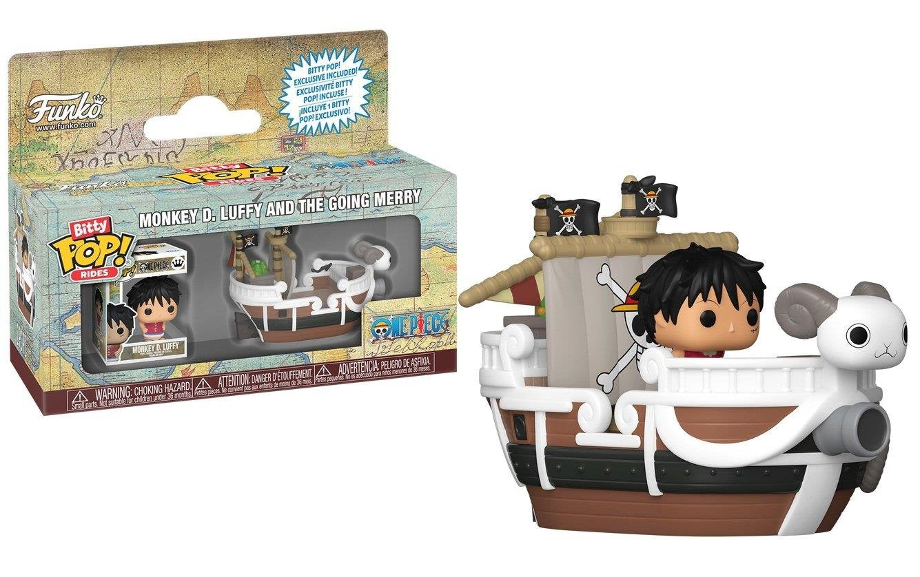 Funko Pop! Bitty Rides One Piece - Luffy With Going Merry