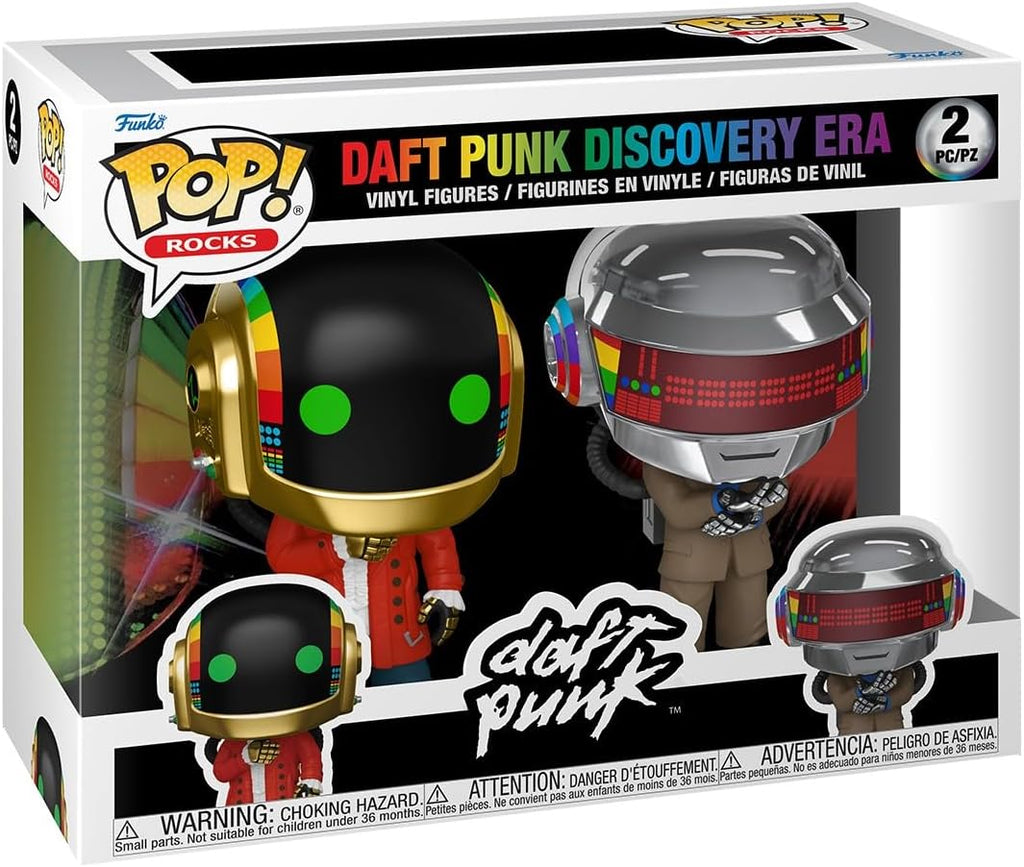 Funko Pop! Rocks: Daft Punk - Daft Punk Discovery 2 Pack
