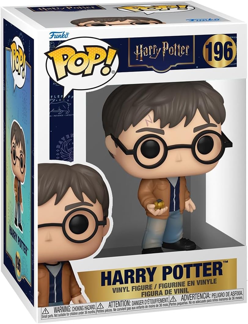 Funko Pop! Harry Potter Deathly Hallows - Harry Potter con Snitch #196