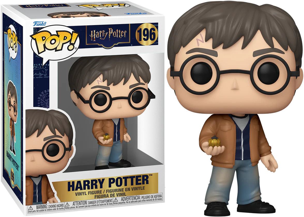 Funko Pop! Harry Potter Deathly Hallows - Harry Potter con Snitch #196