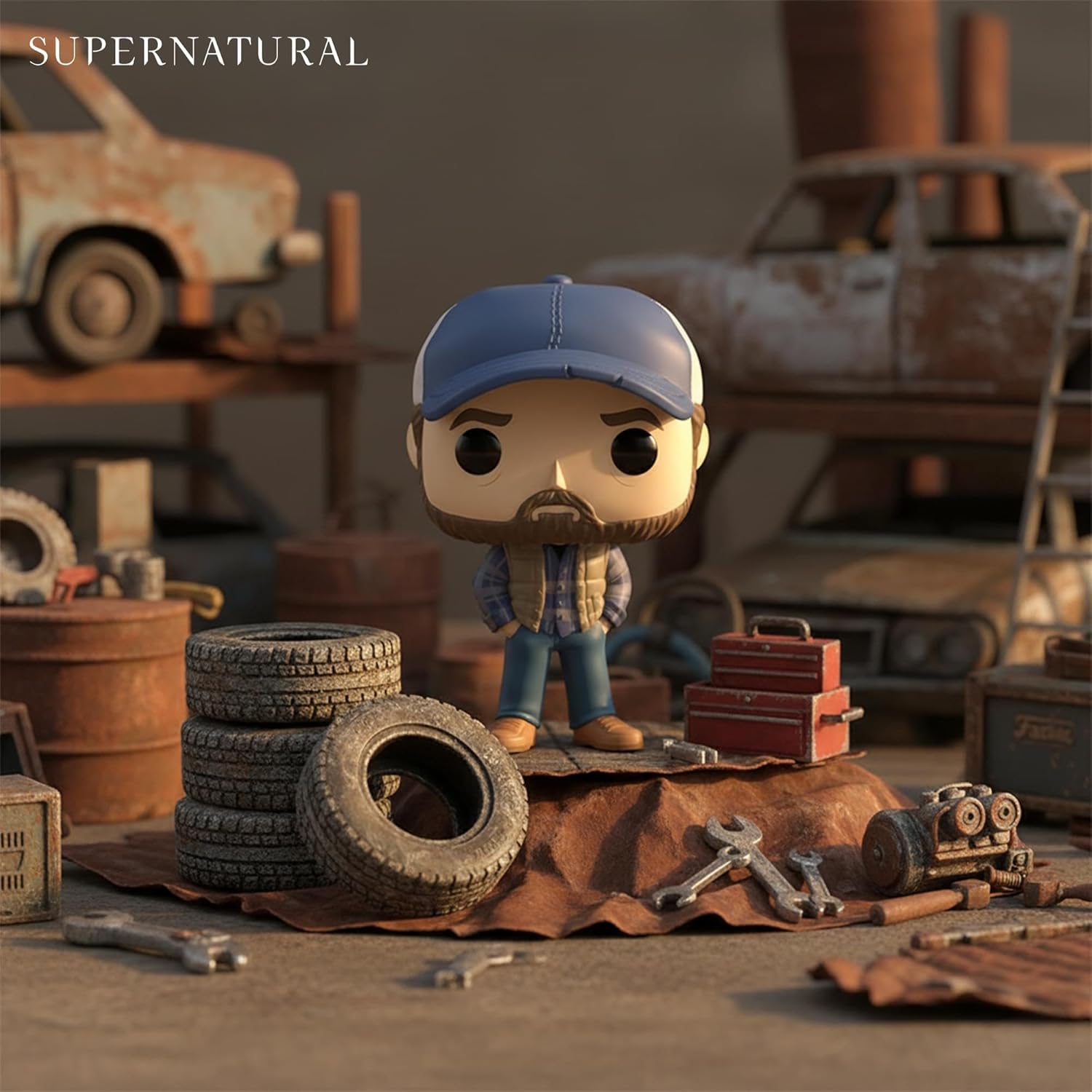 Funko Pop! Supernatural - Bobby Sinclair #1838