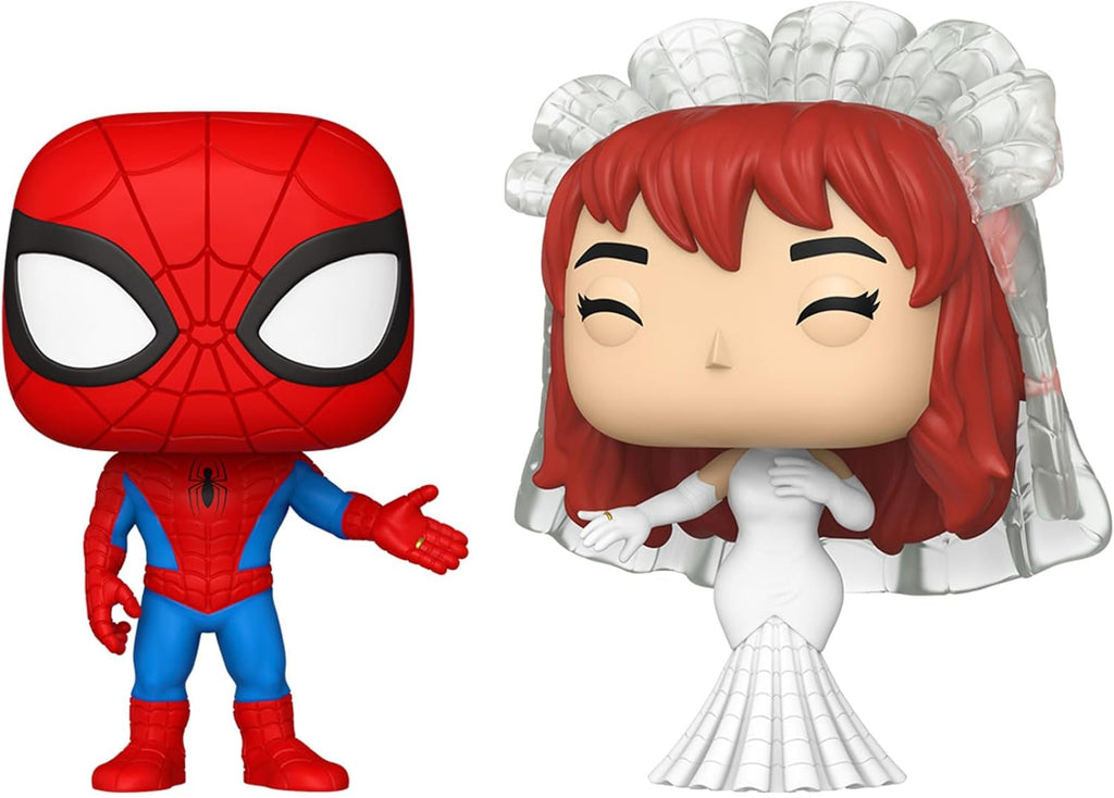 Funko Pop! Superhero Couples - Spiderman and MJ 2 Pack