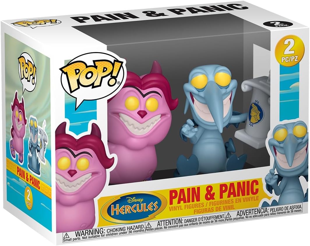 Funko Pop! Disney: Hercules - Pena y Panico 2 Pack