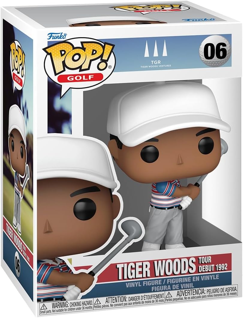 Funko Pop! Golf - Golf - Tiger Woods #06 Tour Debut 1992