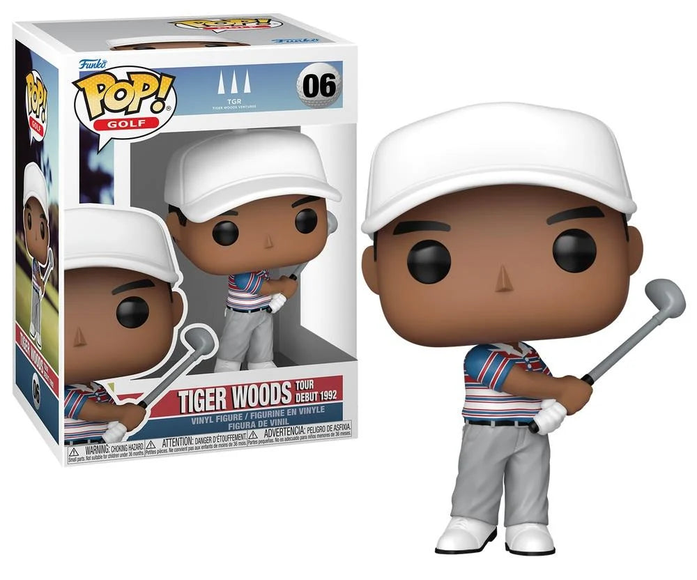 Funko Pop! Golf - Golf - Tiger Woods #06 Tour Debut 1992
