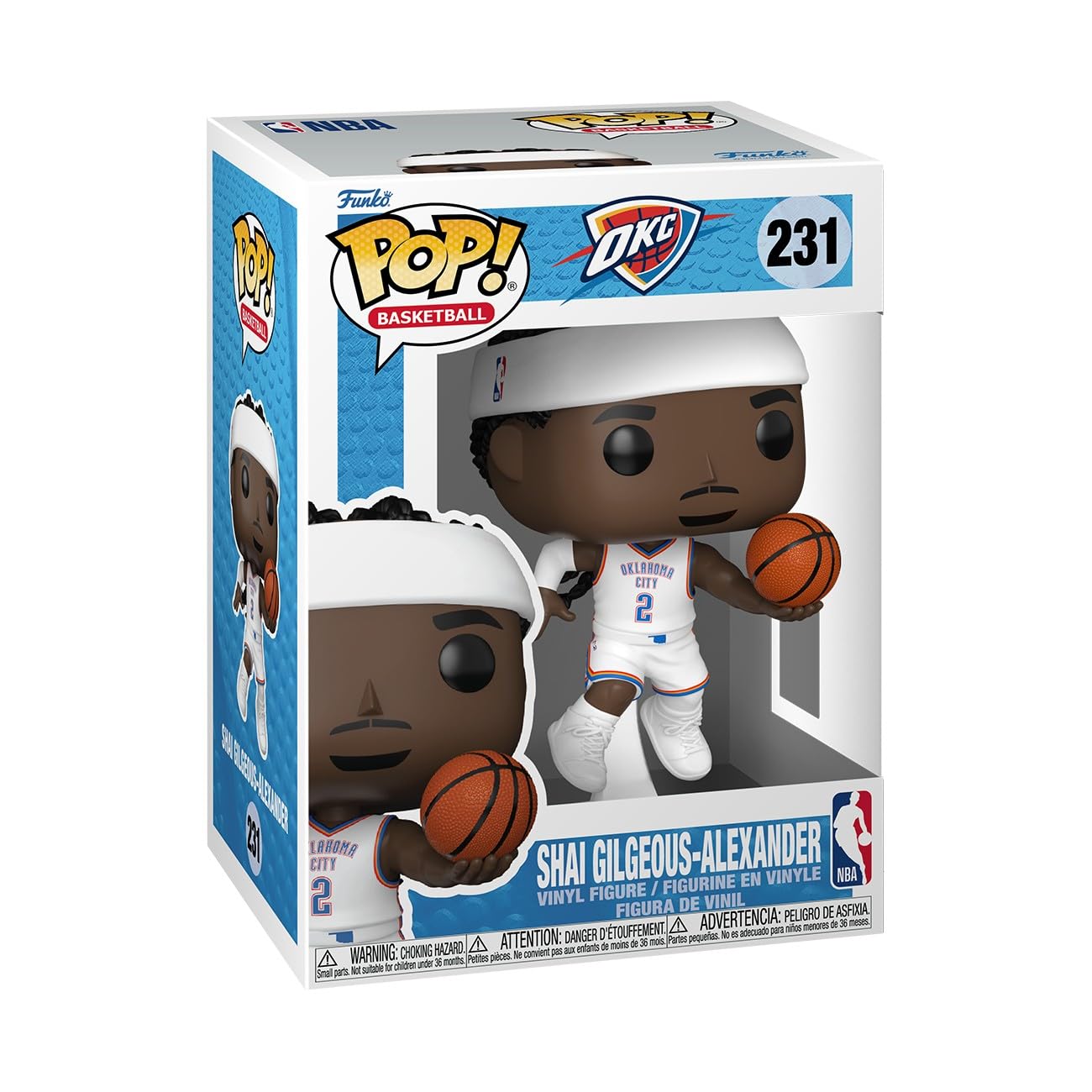 Funko Pop! Nba Thunder - Shai Gilgeous Alexander #231