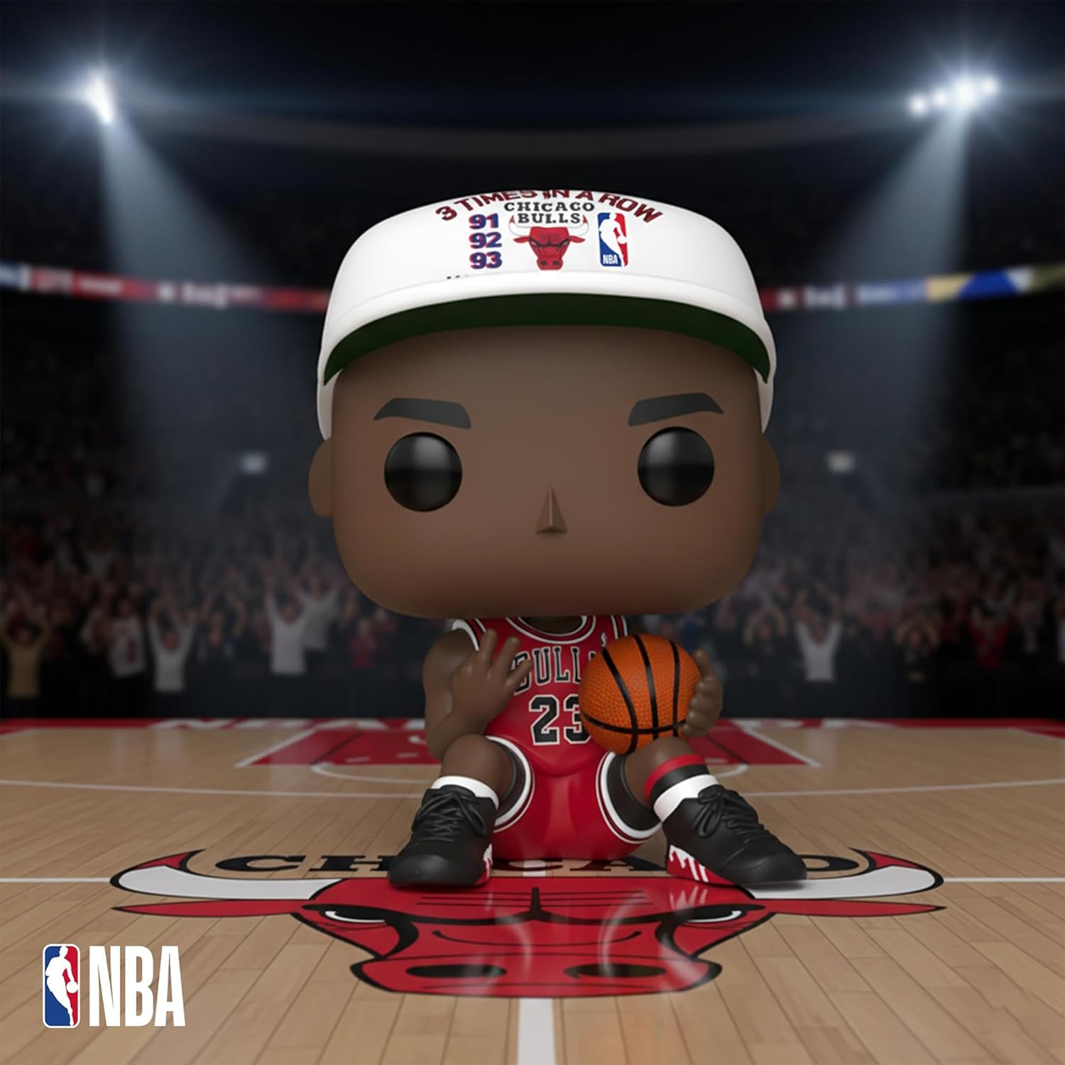 Funko Pop! Nba Bulls - Michael Jordan 3x In A Row #222
