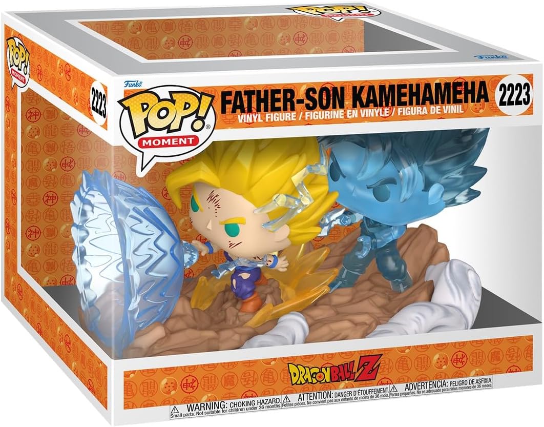Funko Pop! Moment: Dbz Vs - Gohan #2223 Kameha Padre E Hijo