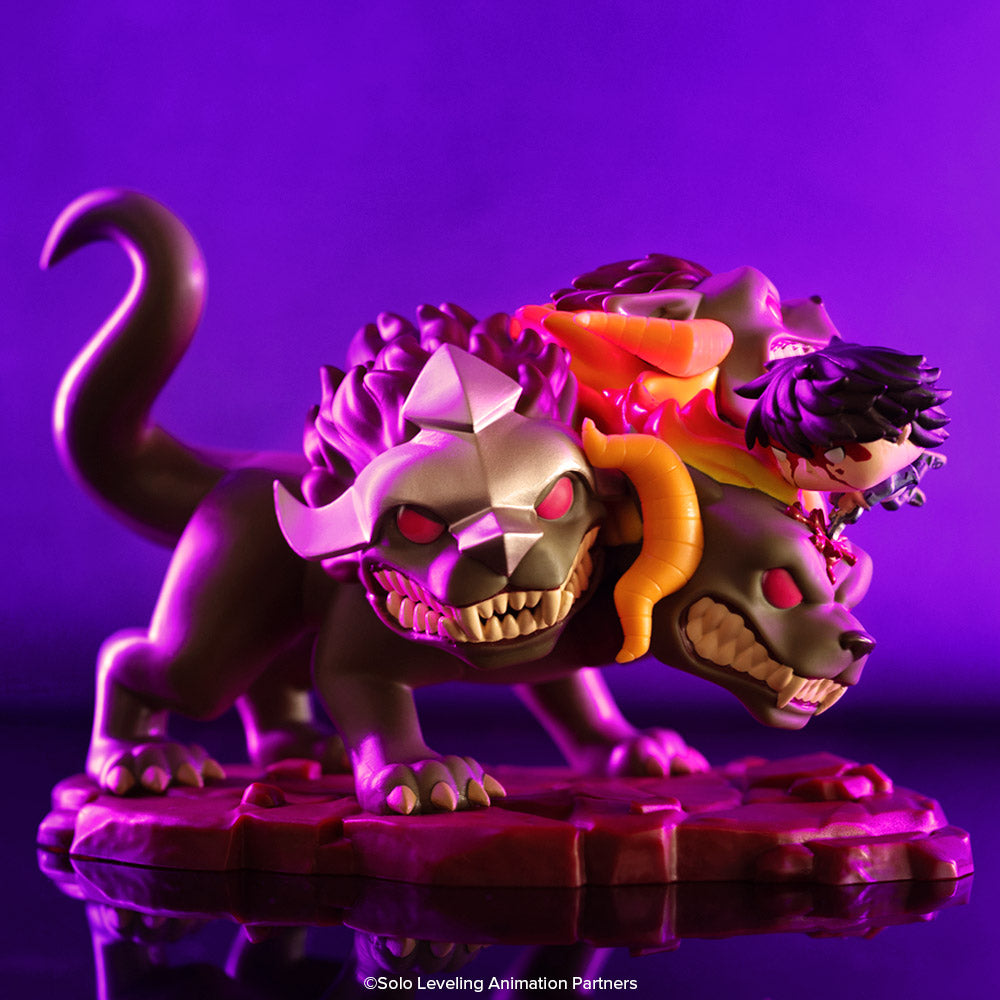 Funko Pop! Solo Leveling Deluxe - Sung Jinwoo Vs Cerberus #2272