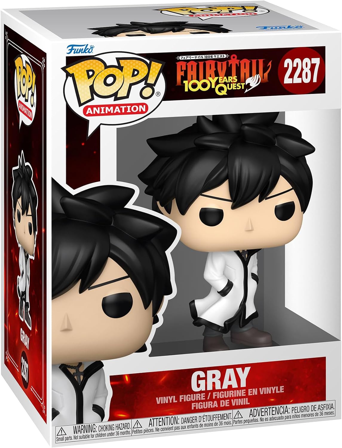 Funko Pop! Fairy Tail 100 Years Quest - Gray #2287 Standard
