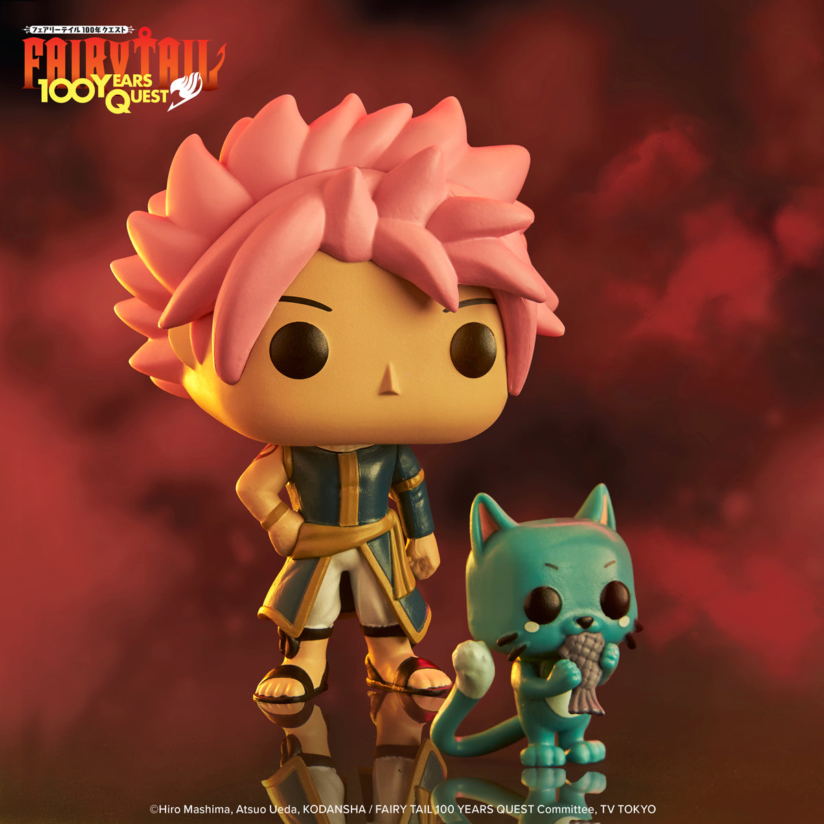Funko Pop! Fairy Tail 100 Year Quest - Natsu And Happy #2285
