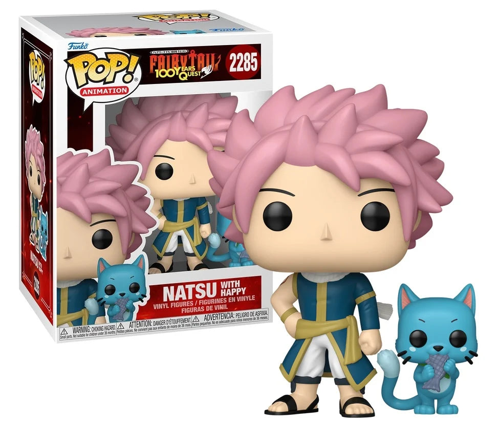 Funko Pop! Fairy Tail 100 Year Quest - Natsu And Happy #2285