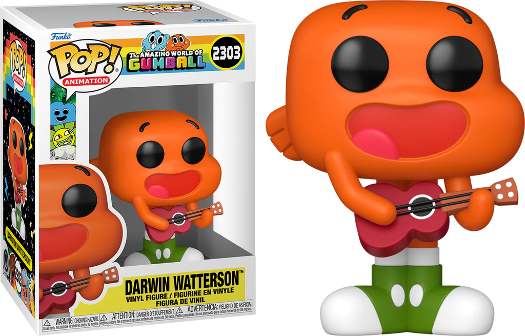 Funko Pop! El Increible Mundo De Gumball - Darwin #2303