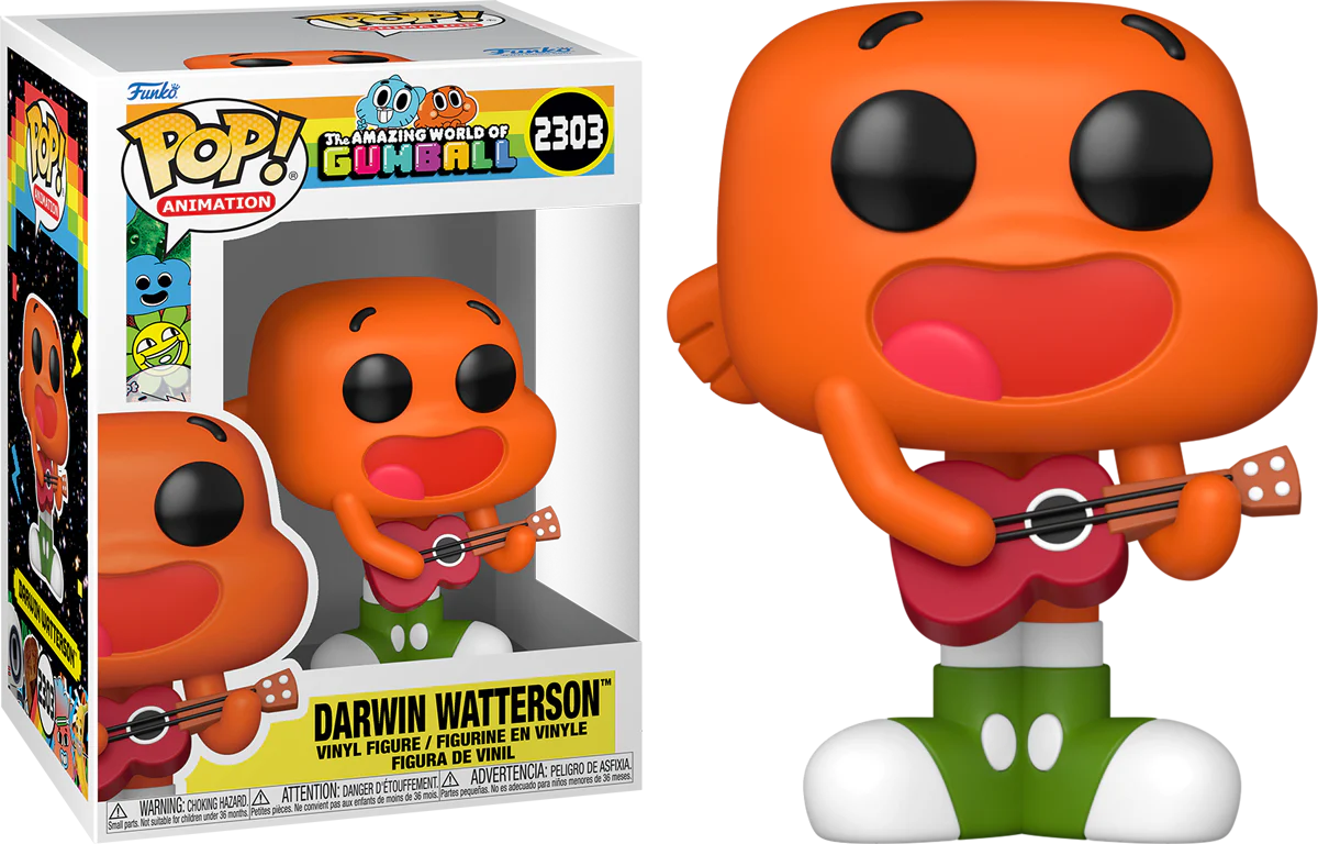 Funko Pop! El Increible Mundo De Gumball - Darwin #2303